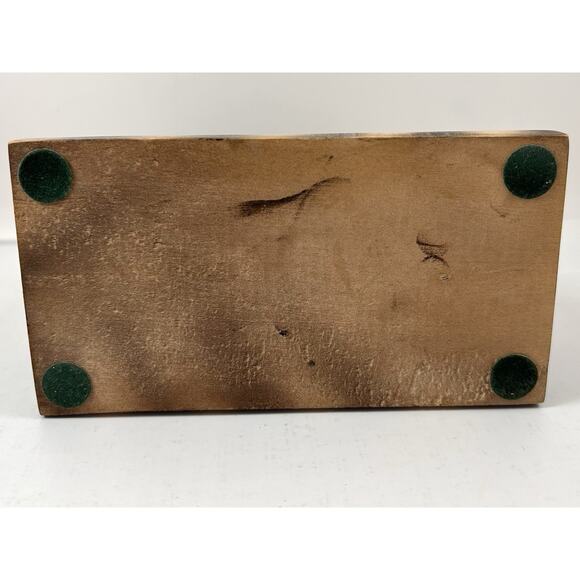 Vintage Wooden Scottish Terrier Pencil Holder‎ Solid Wood Carved Scottie Scotty - Picture 7 of 11